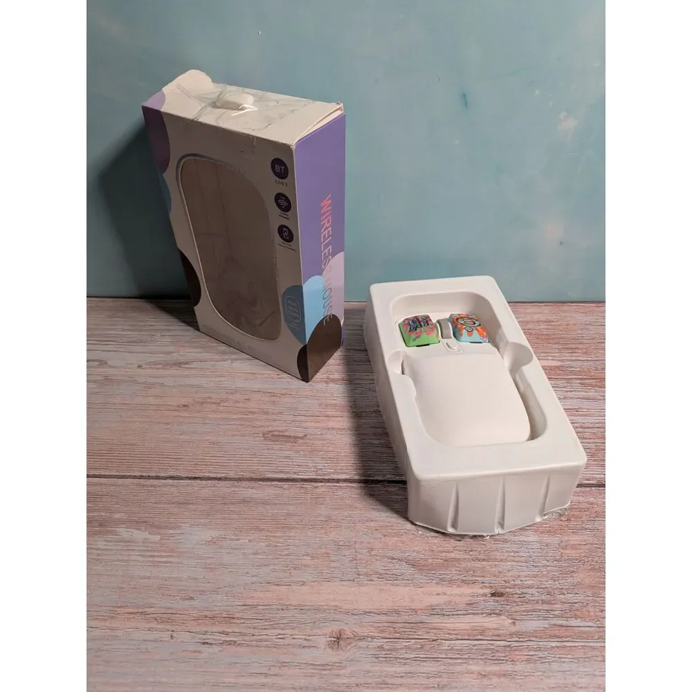 Novelty Keycap Wireless Mouse - Dual Mode (Bluetooth/2.4GHz) & Rechargeable